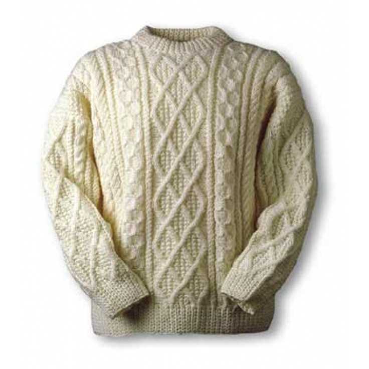 Fisherman pattern knitting