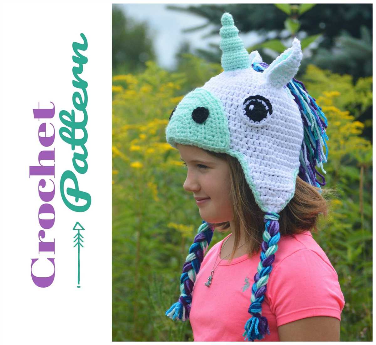 Knitting pattern for unicorn hat