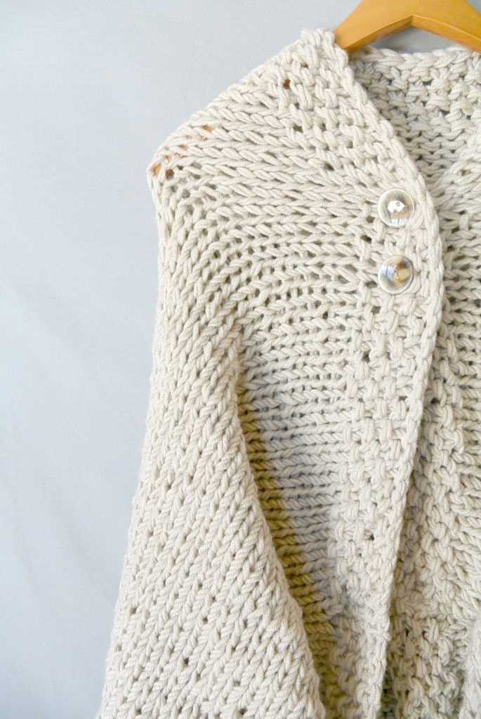 Knit shrug pattern easy