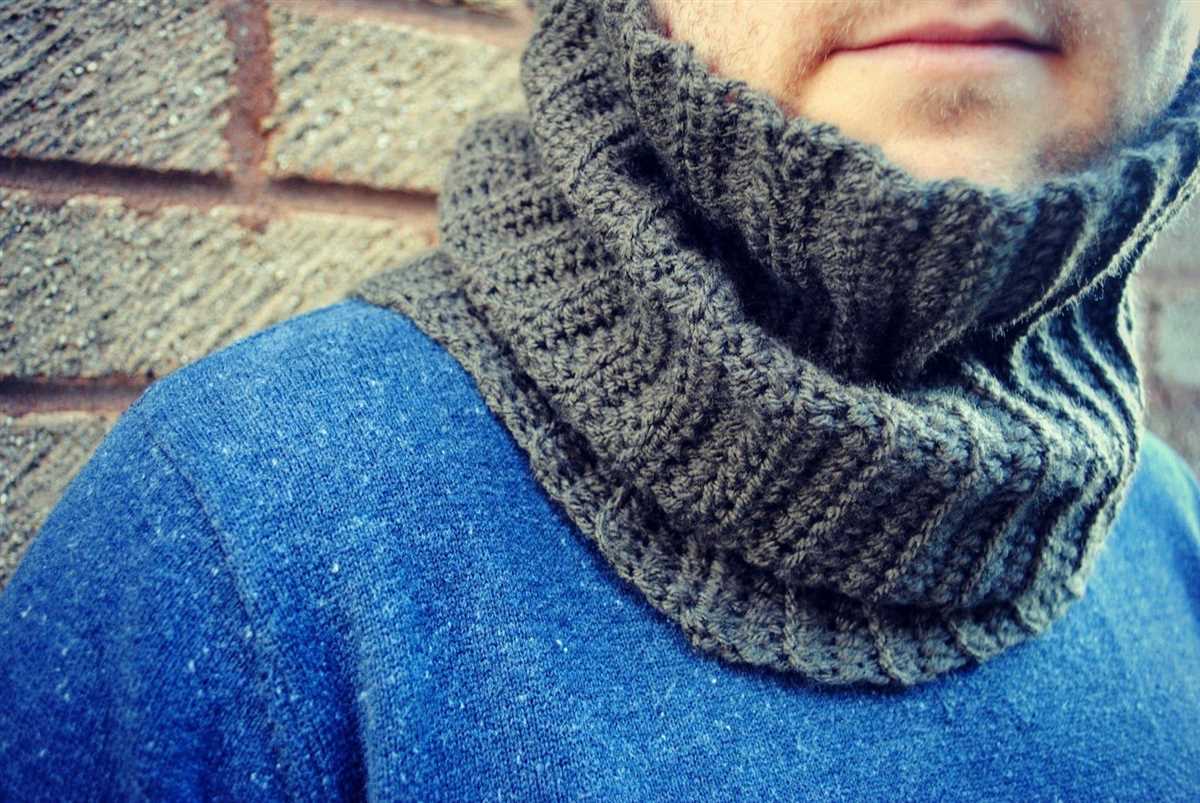 Step-by-Step Guide to Knitting a Free Snood Pattern for Men Men's snood knitting pattern free