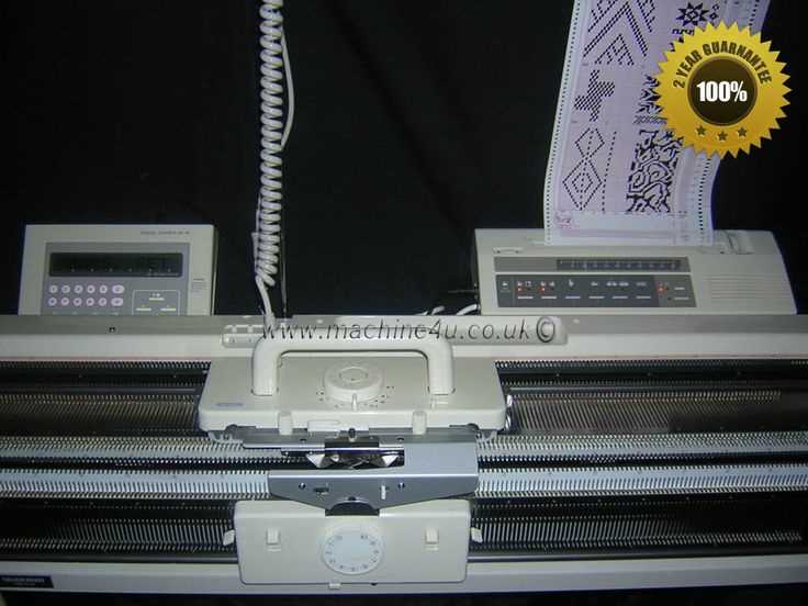 Electronic knitting machine patterns
