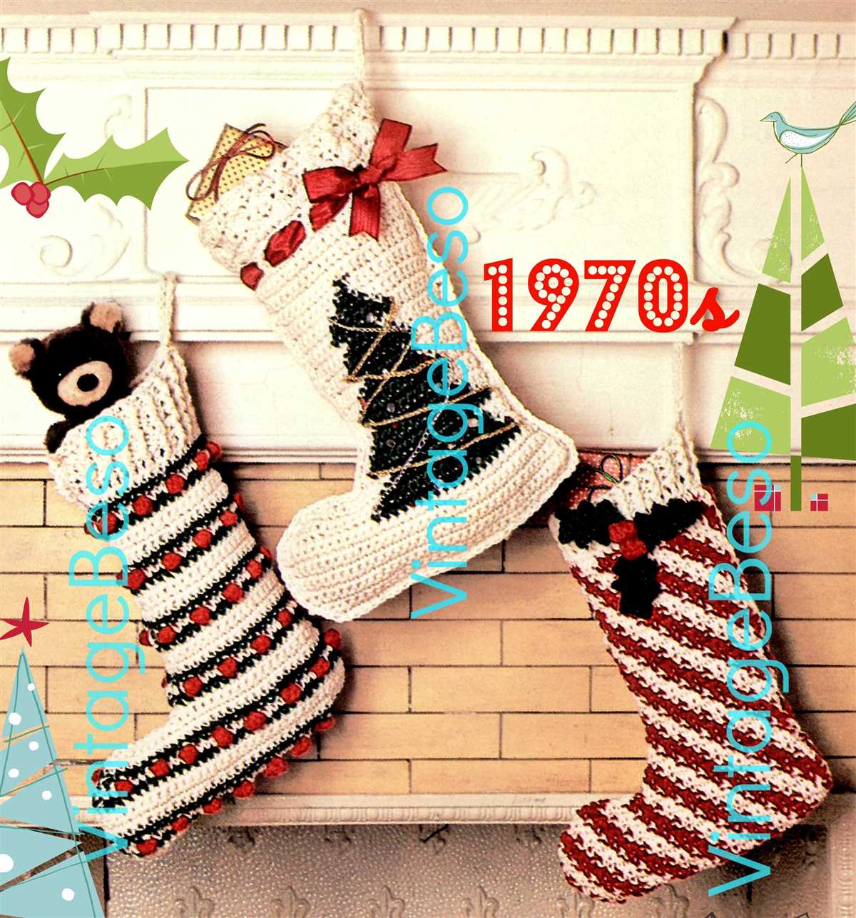 Christmas stocking knitting pattern pdf