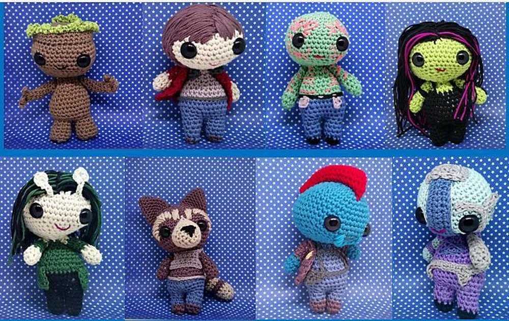 Guardians of the galaxy knitting patterns