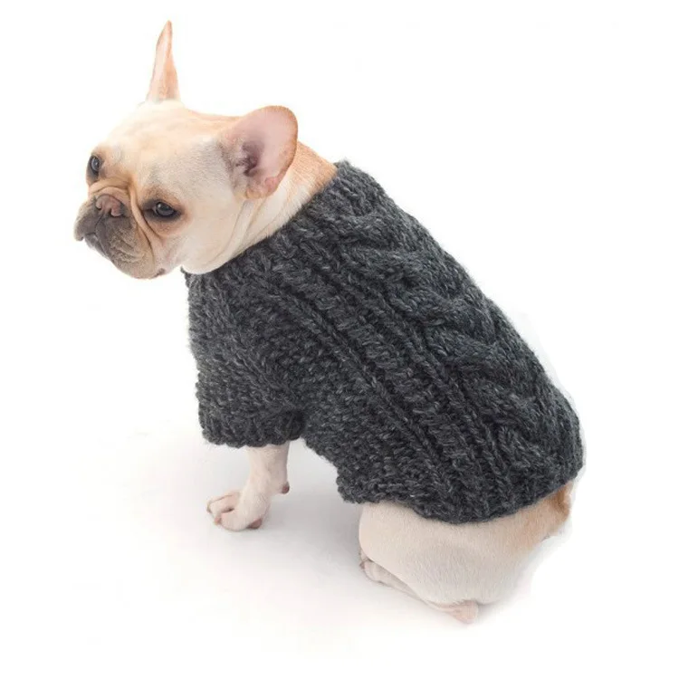 Knitting patterns for dog coats medium