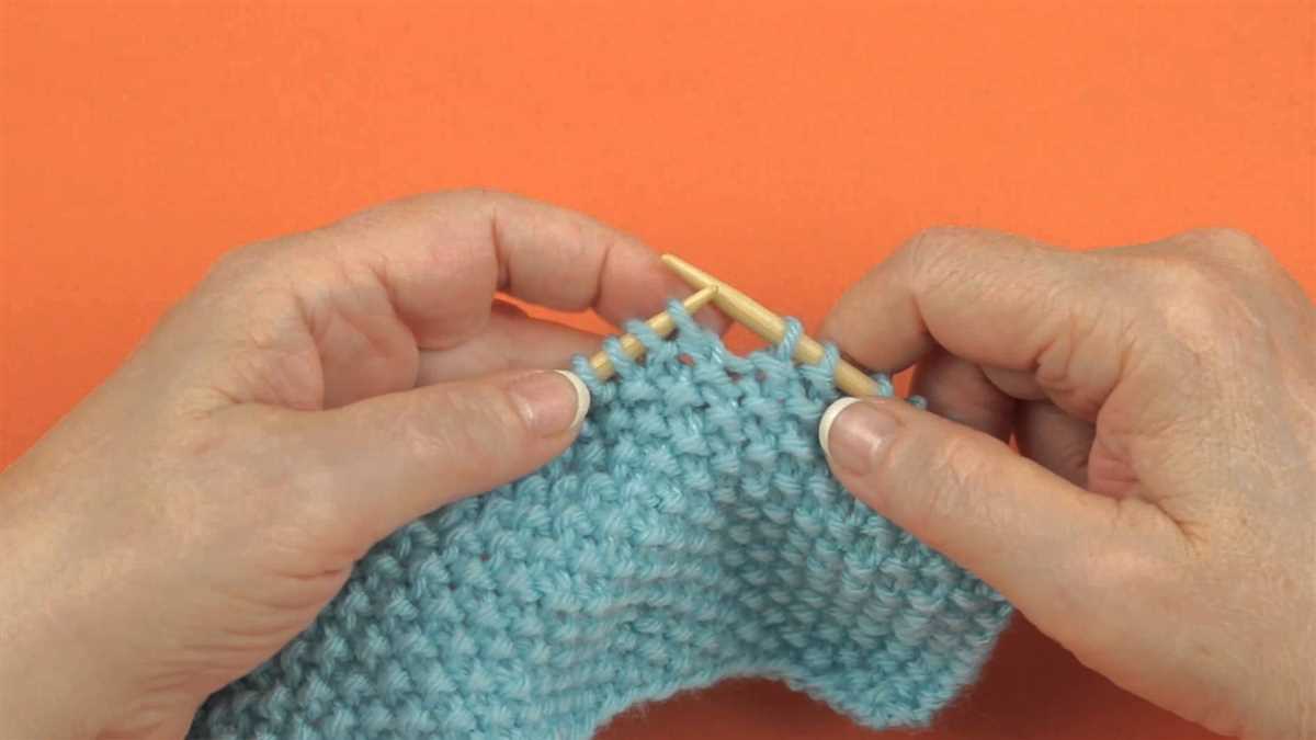 Twisted yarn patterns in knitting