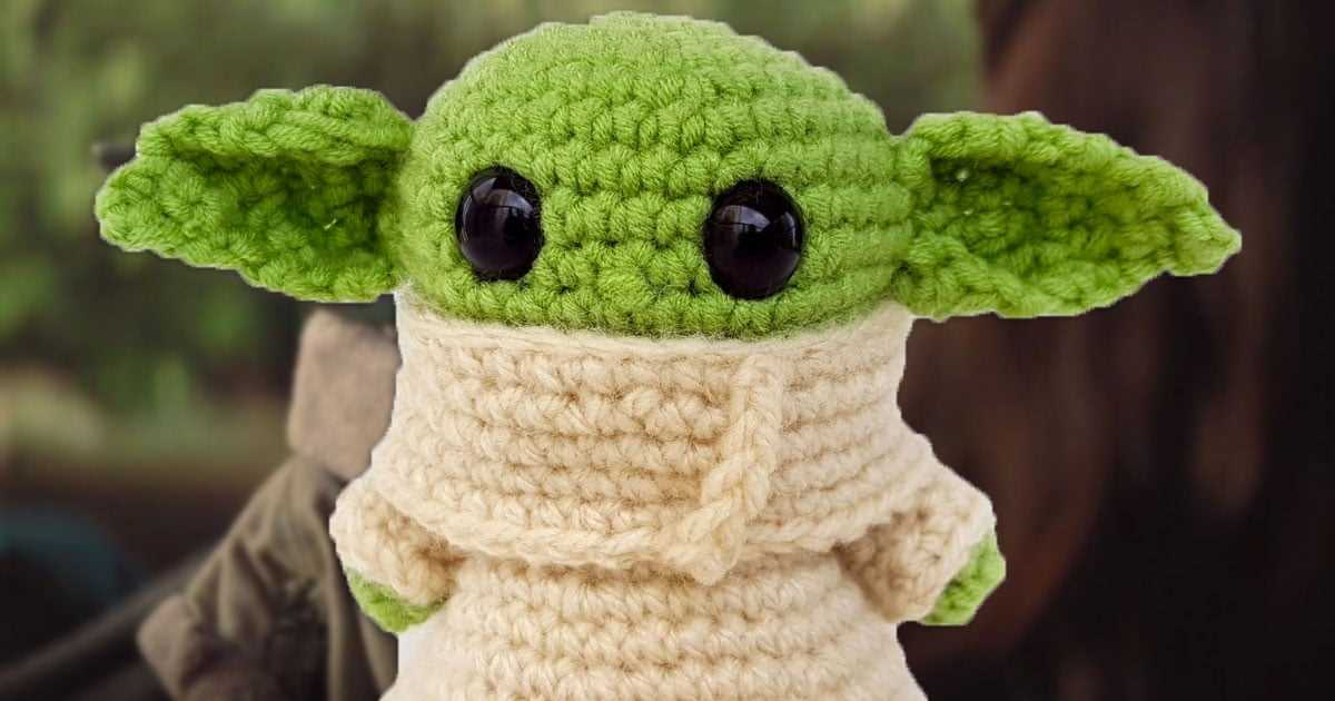 Knitting pattern for yoda