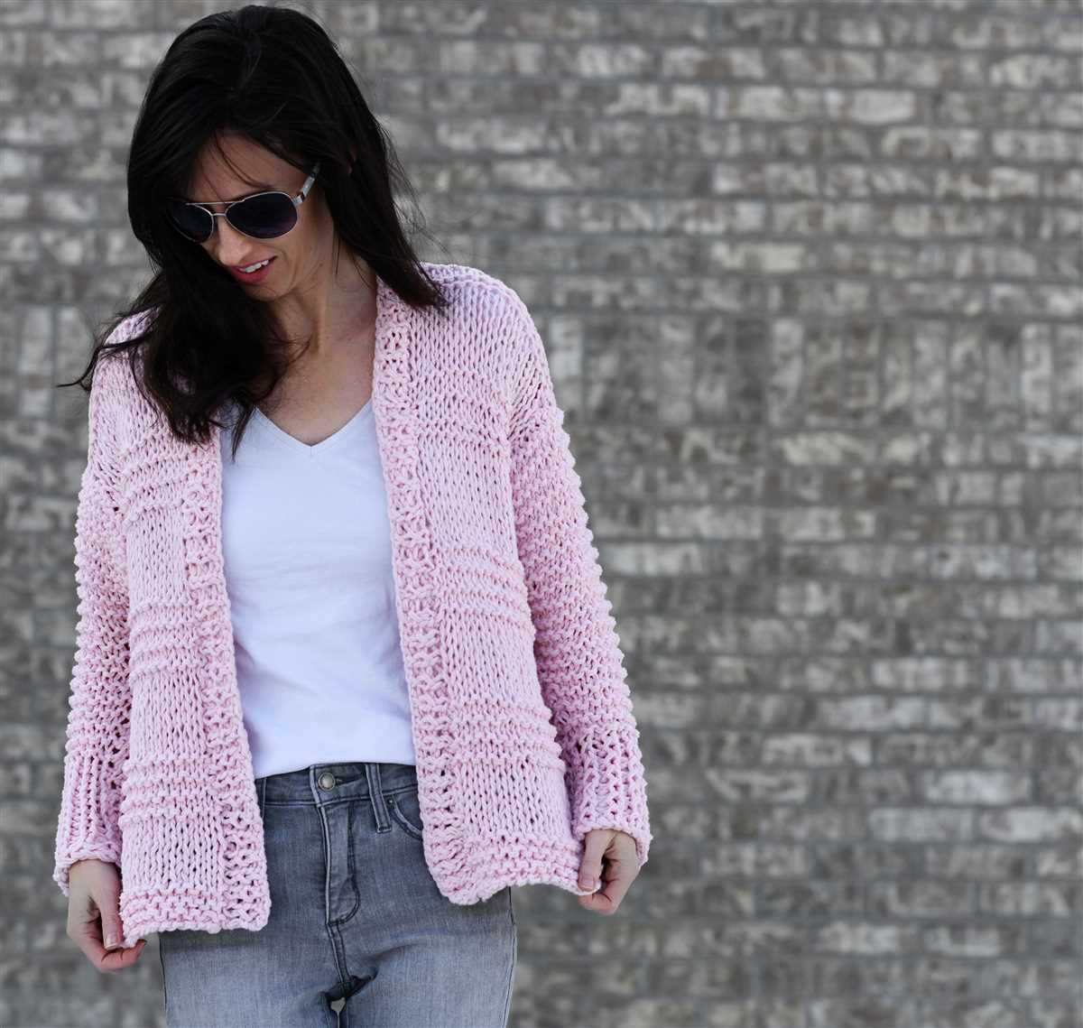 Knitted cardigan free pattern