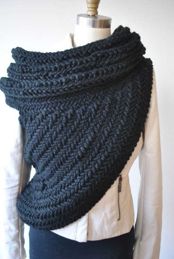 Knit cowl pattern free chunky