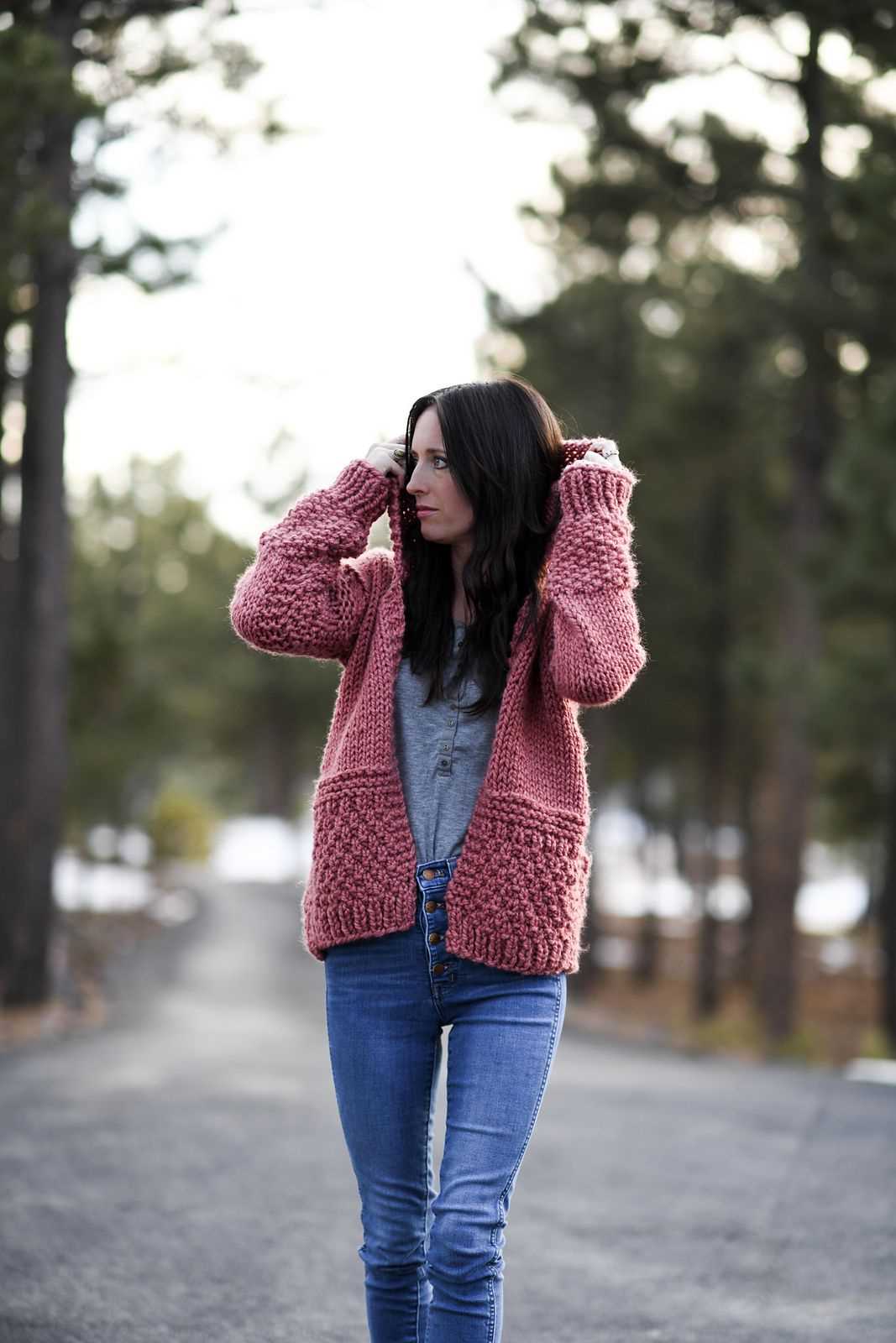 Knitted hoodie pattern free