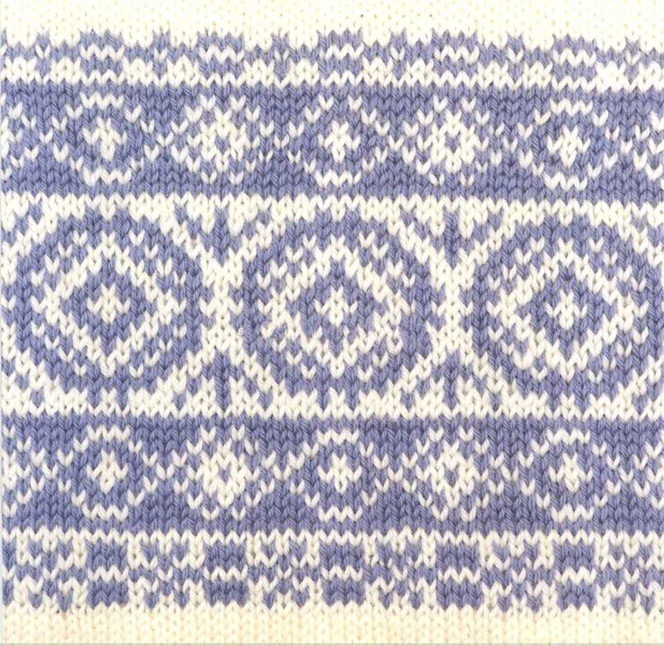 Nordic sweater knitting pattern