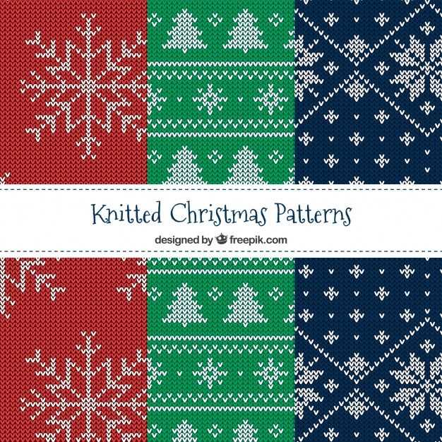 Knitting christmas patterns