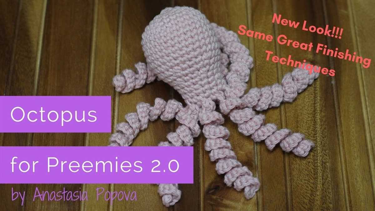 Octopus for preemies knitting pattern