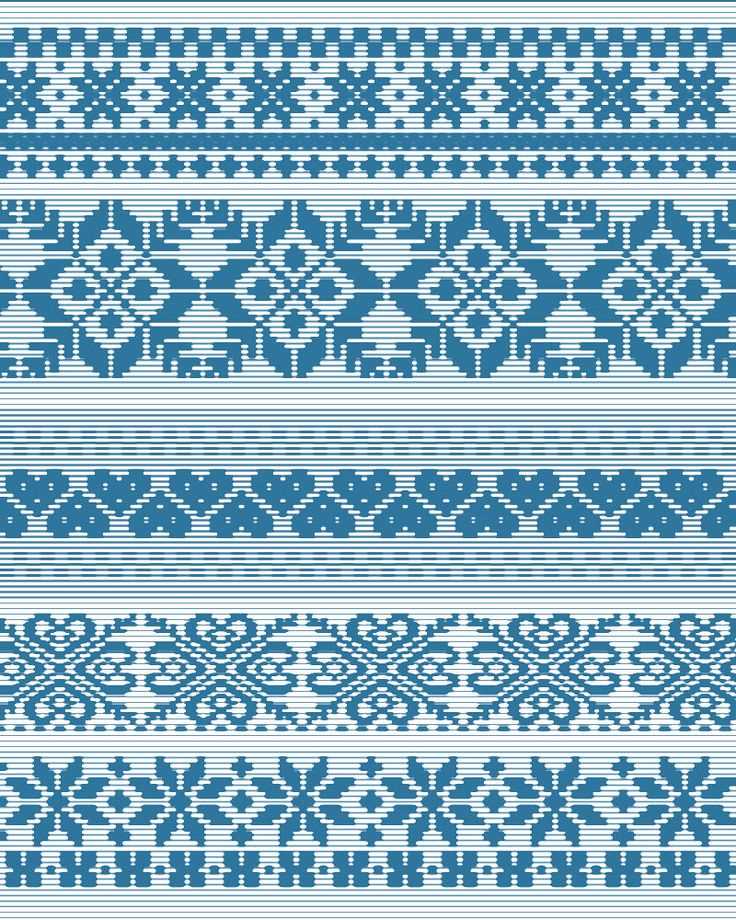 Fair isle christmas knitting patterns