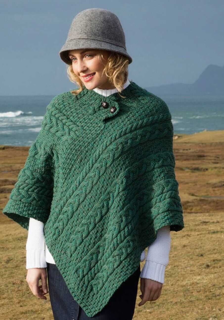 Knitting pattern poncho