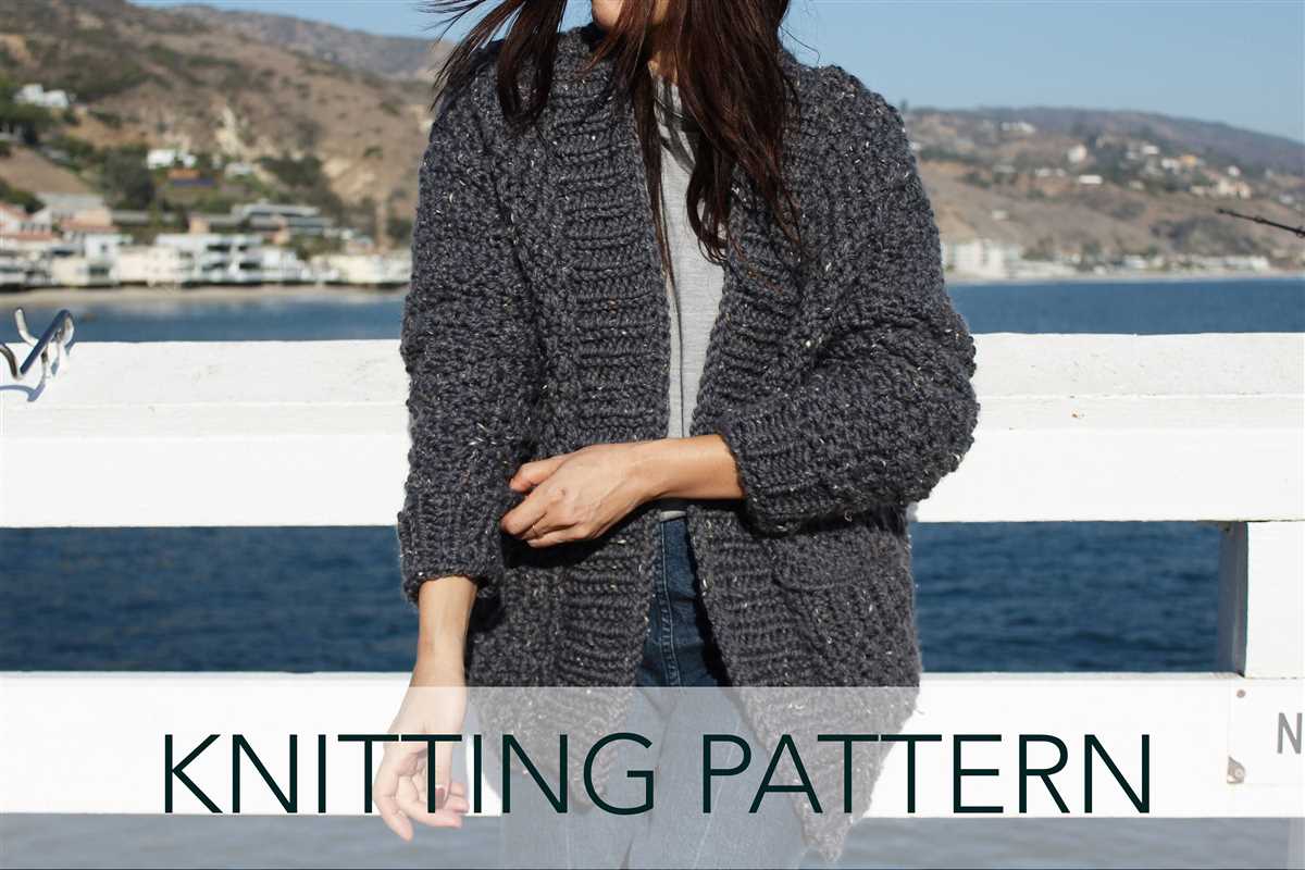 Etsy knitting patterns for ladies cardigans
