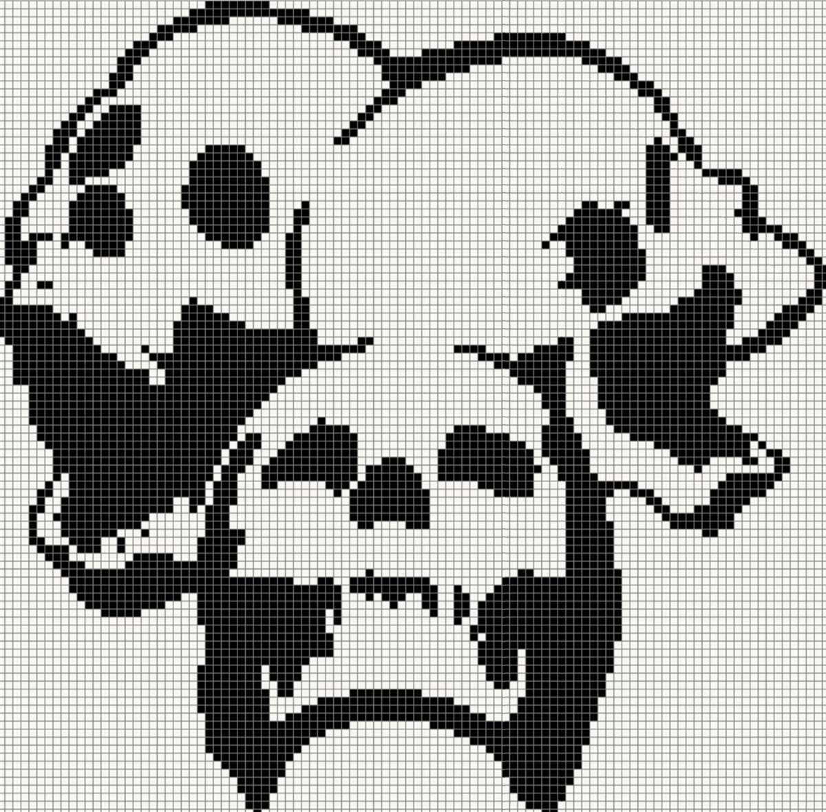 Small skull knitting pattern