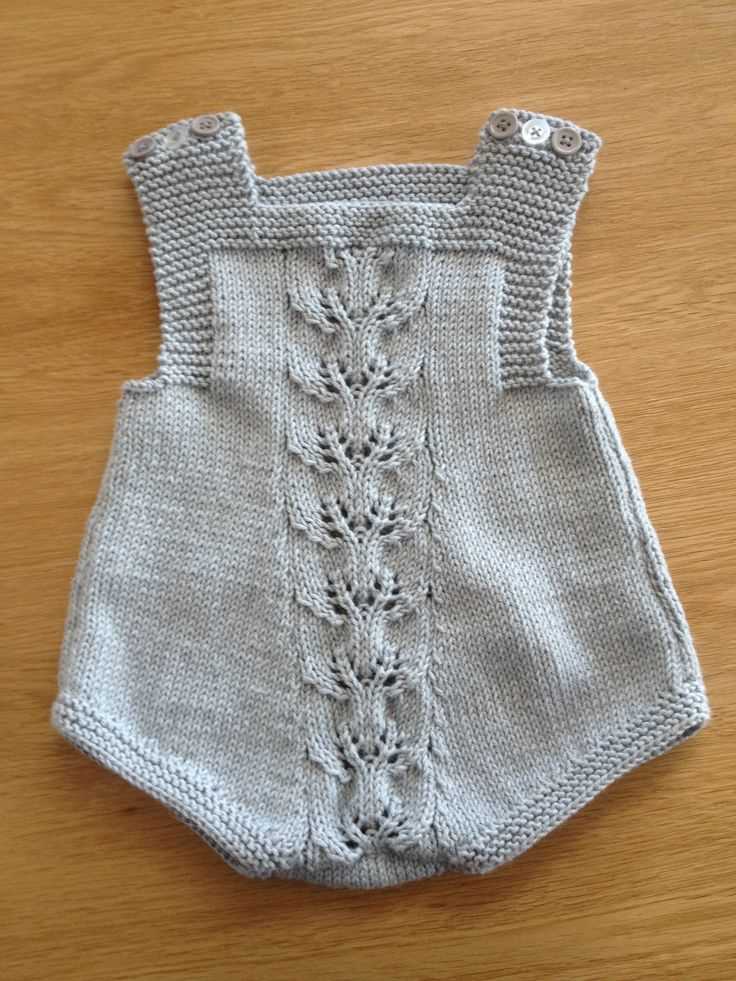 Eve romper knitting pattern free