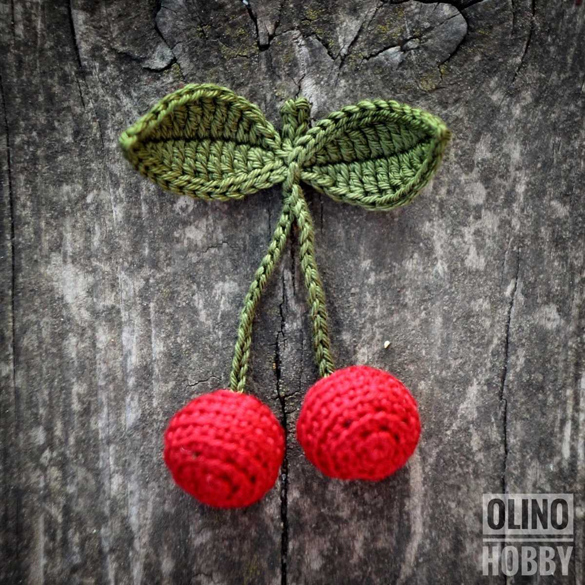 Knitting patterns for fruit and vegetables