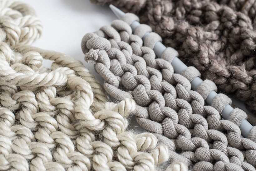 Bernat big blanket yarn knit patterns