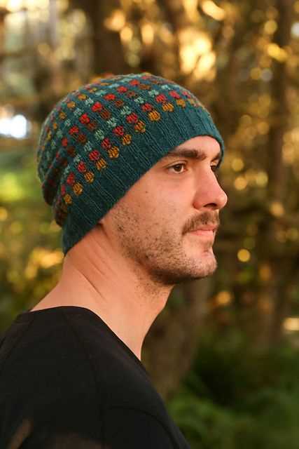Extra large men's knit hat pattern