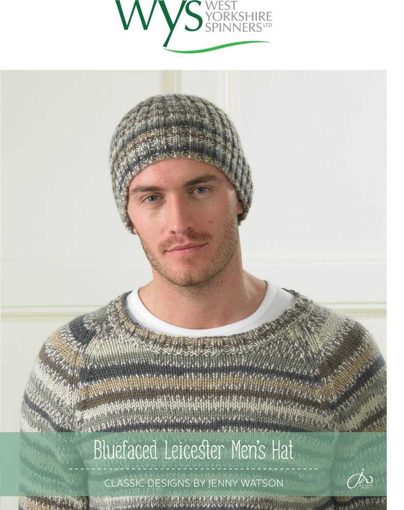 Extra large men's knit hat pattern