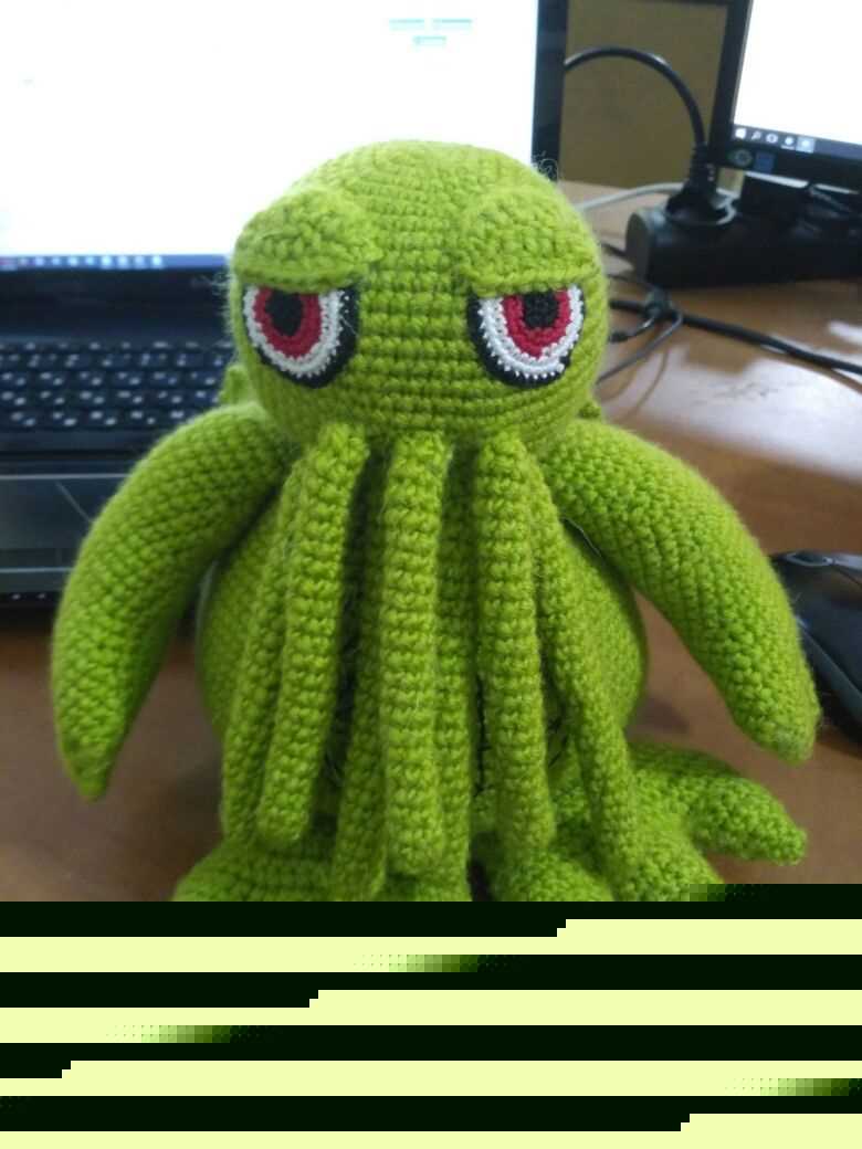 Cthulhu knitting pattern