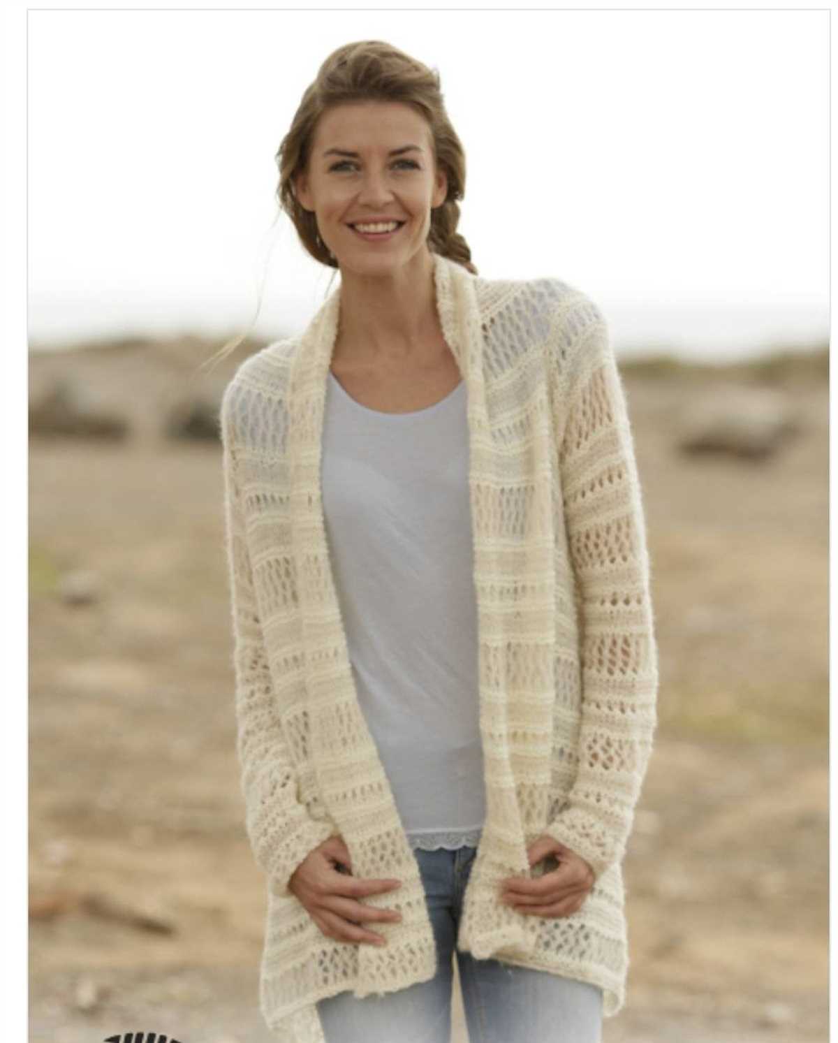 Knitted summer cardigan pattern free
