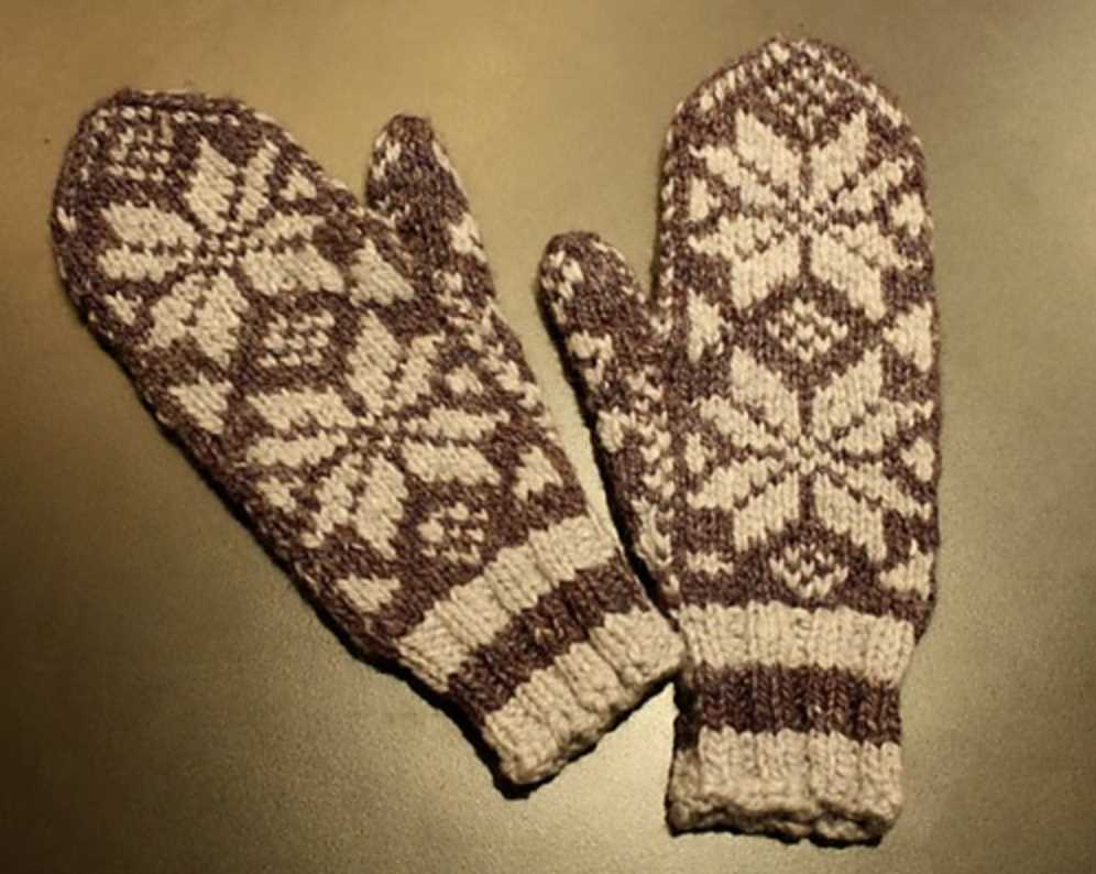 Fair isle mittens knitting pattern free