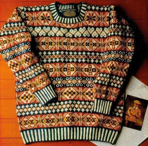 Fair isle sweater knitting patterns