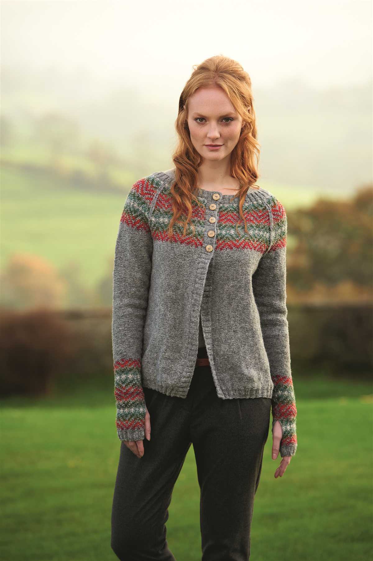 Fair isle sweater knitting patterns