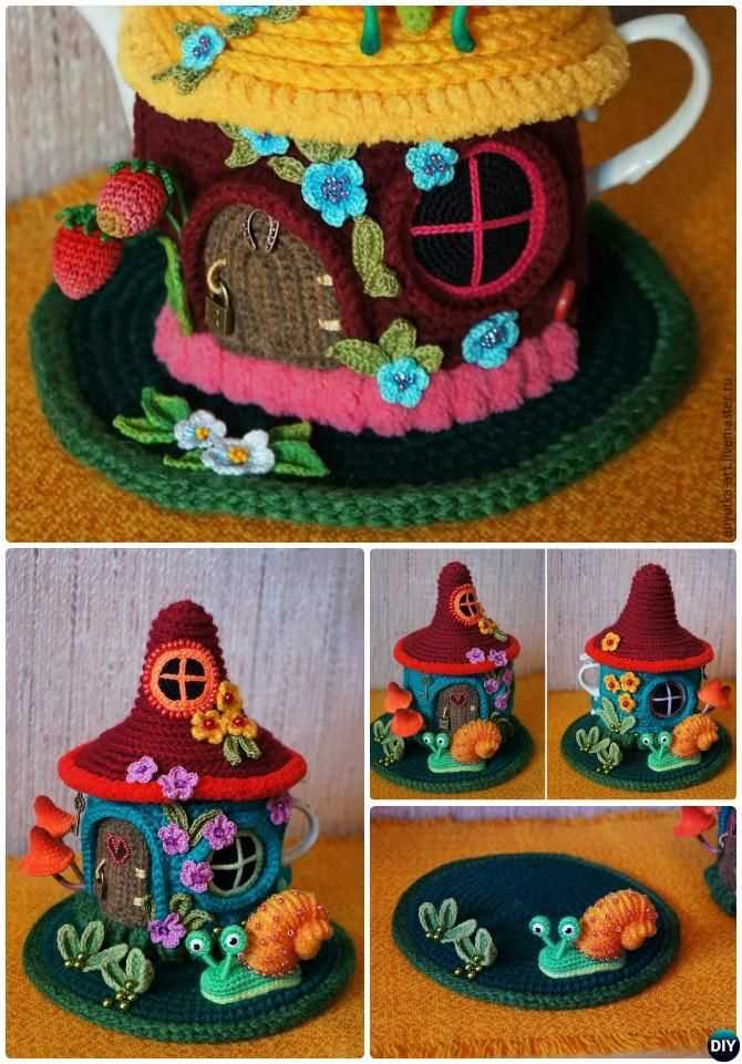 Create a Charming Knitting Pattern for Fairy Houses Fairy house knitting pattern