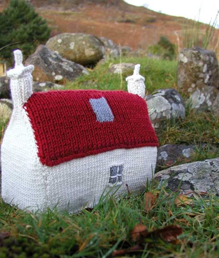 Fairy house knitting pattern