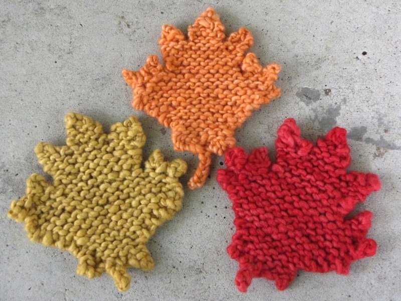 Fall knitting patterns free