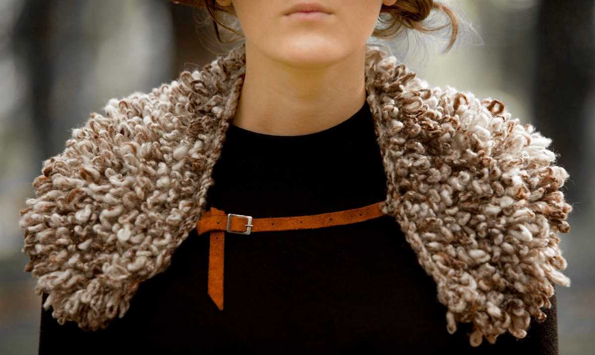 Faux fur scarf knitting pattern