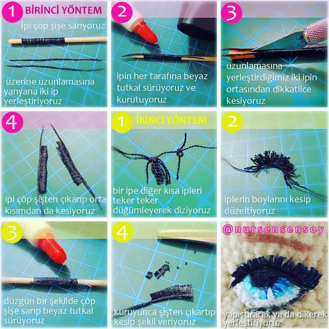 Eyelash knitting patterns