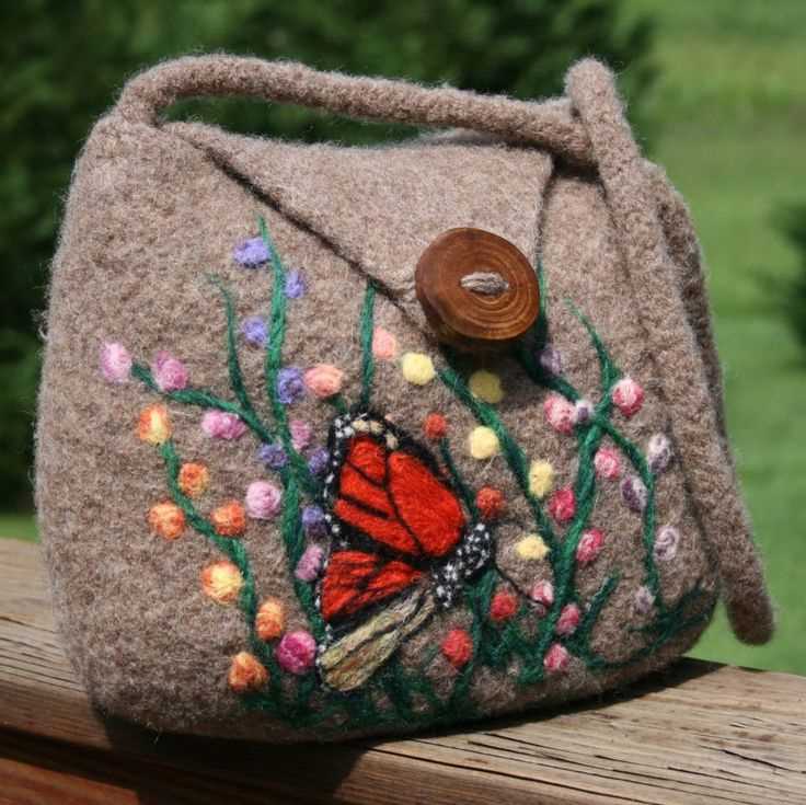 Felted tote knitting pattern