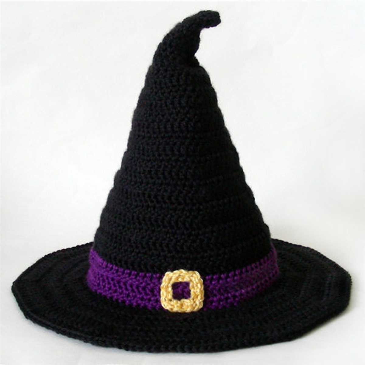 Felted witch hat knitting pattern