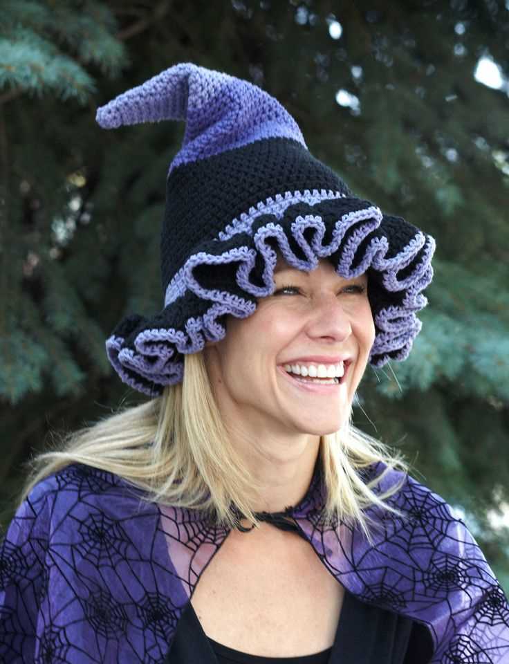 Felted witch hat knitting pattern