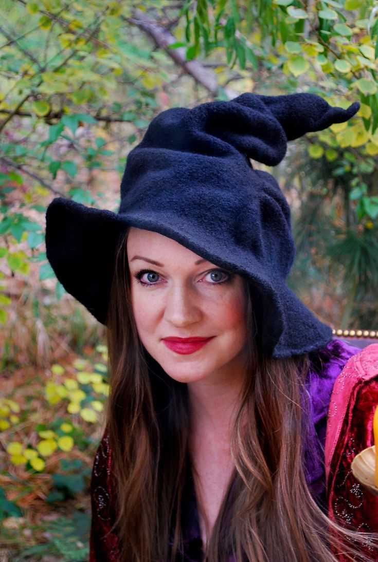 Felted witch hat knitting pattern