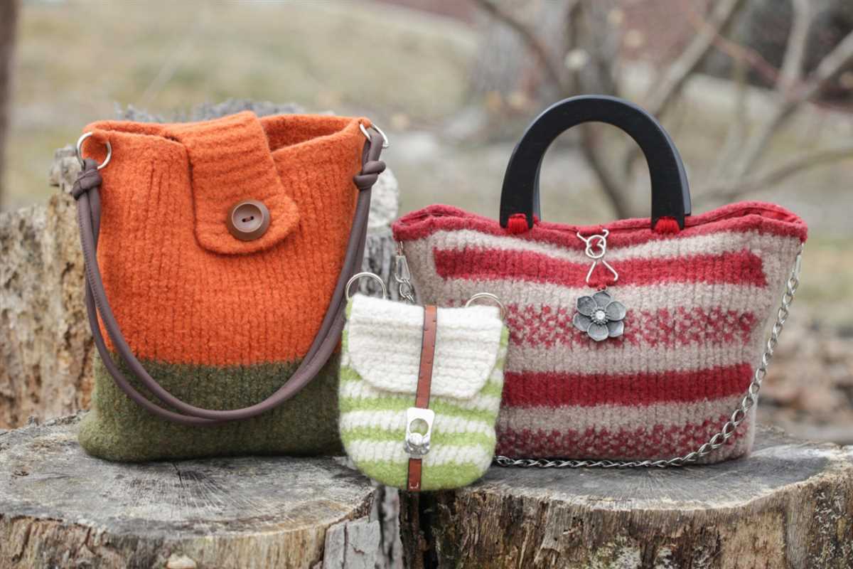 Felted purse knitting patterns