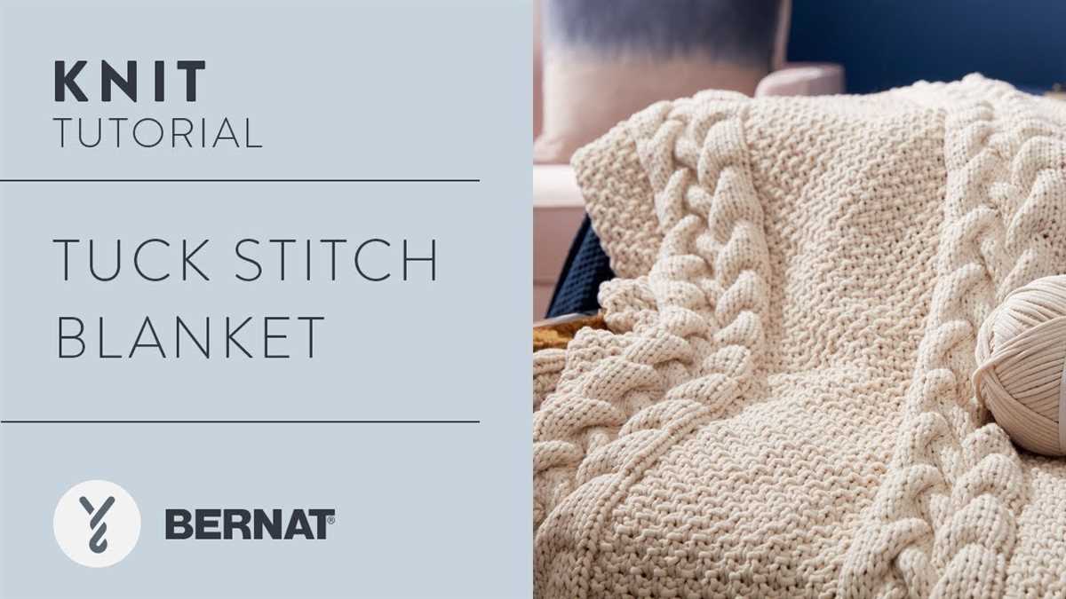 Bernat blanket knitting patterns