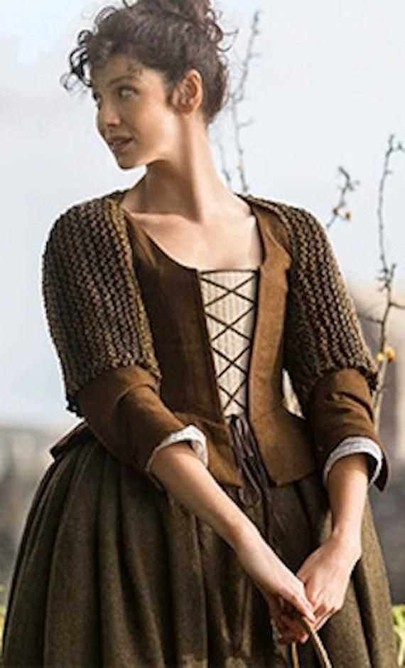 Create Your Own Stylish Outlander Shrug with This Easy Knitting Pattern Outlander shrug knitting pattern