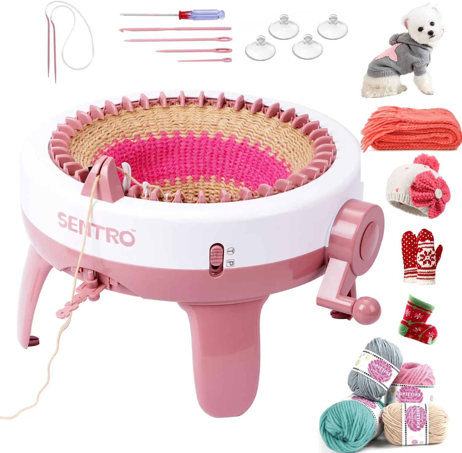 Sentro 48 needle knitting machine patterns