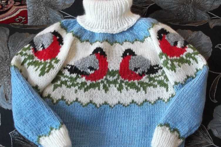 Baby christmas sweater knitting pattern
