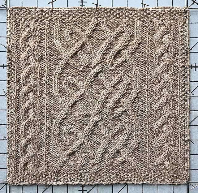 First knitting pattern