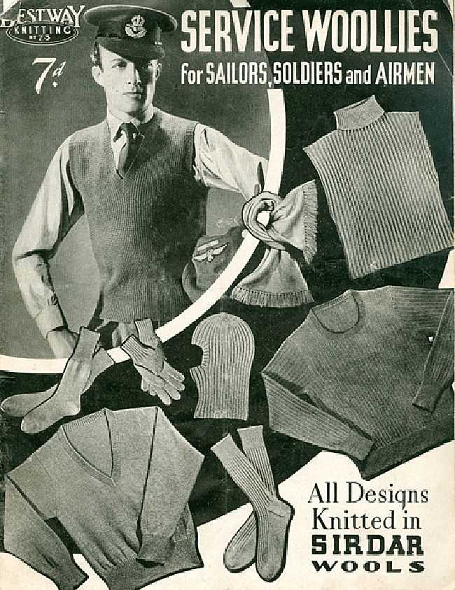 First world war knitting patterns