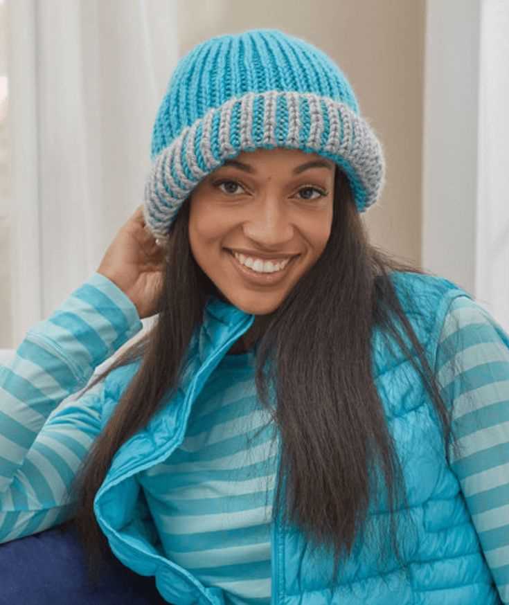Fisherman's rib hat free knitting pattern