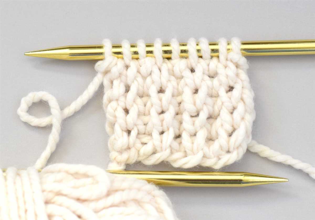 Fisherman knit scarf pattern