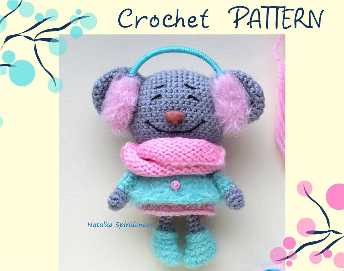 Knitting pattern mouse cat toy