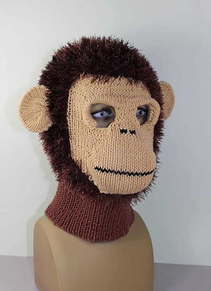 Flat knit balaclava pattern